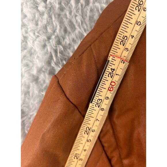 Weather Tamer Vintage Insulated Coat Men’s 38 Brown Quilted Zip Front USA Made - Picture 13 of 13